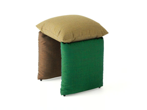 PILLOW 219 - Upholstered fabric stool _ Et al.